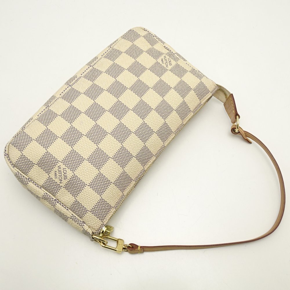 Louis Vuitton Damier Azur Pochette Accessoire Accessory Pouch - Picture 3 of 8